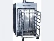 Термодымовая камера  КТД-300 комбинир. (внутри нерж.сталь) разборная, с мойкой