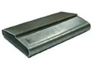 Замок металлический для стальной ленты M 16*24 (0,6) цинк блестящий